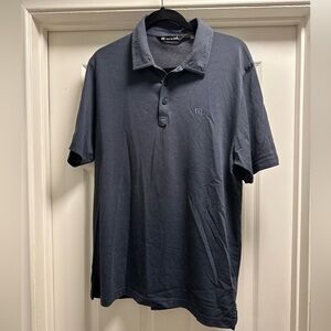 Travis Mathew Men's Navy Polo Shirt Large